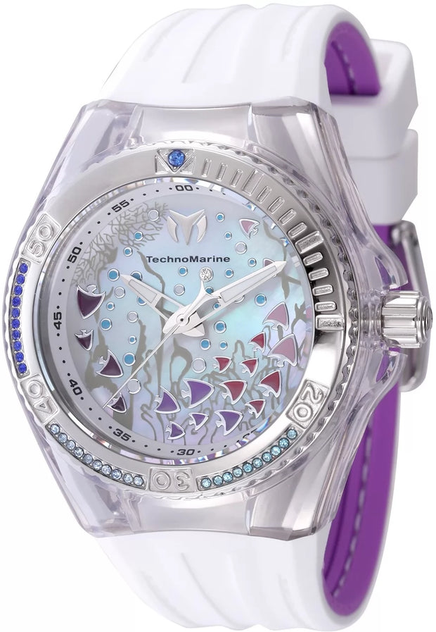TECHNOMARINE Women's TM-125003 Cruise Quartz PC21 Mother of Pearl Dial Watch