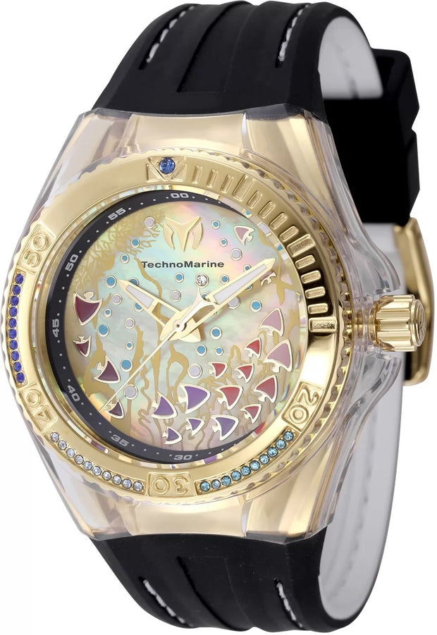 Technomarine Women's TM-125004 Cruise Quartz PC21 Gold Dial Watch