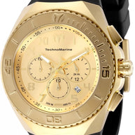 Technomarine Men's TM-225005 Manta Quartz VD53 Gold Dial Watch