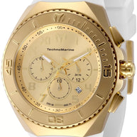 Technomarine Men's TM-225006 Manta Quartz VD53 Gold Dial Watch