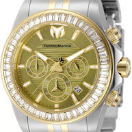 Technomarine Men's TM-225016 Manta Quartz VD53 Olive Green Dial Watch