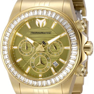 Technomarine Men's TM-225017 Manta Quartz VD53 Olive Green Dial Watch