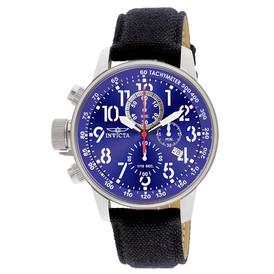 Invicta Men's 1513 I-Force Quartz Chronograph Blue Dial Watch