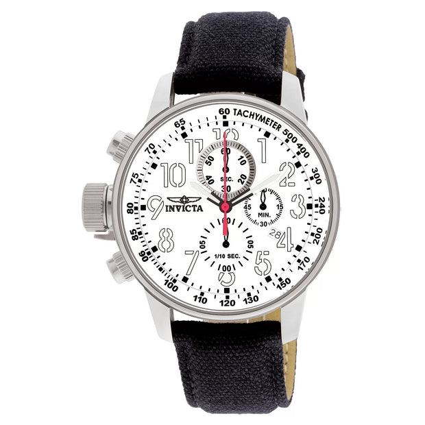 Invicta Men's 1514 I-Force  Quartz Multifunction White Dial Watch