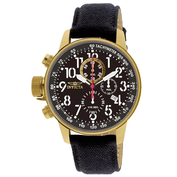Invicta Men's 1515 I-Force Quartz Chronograph Black Dial Watch