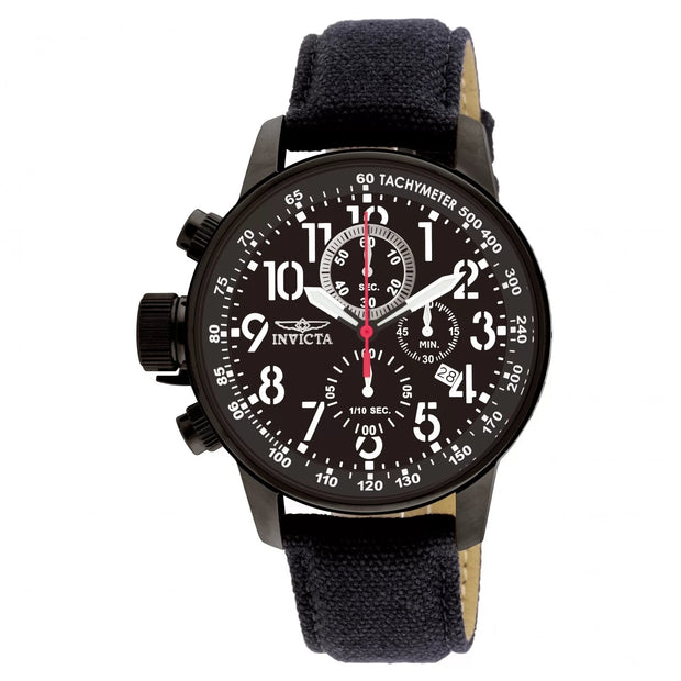 Invicta Men's 1517 I-Force Quartz Chronograph Black Dial Watch