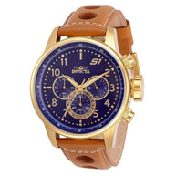 Invicta Men's 30917 S1 Rally Quartz Chronograph Blue Dial Watch