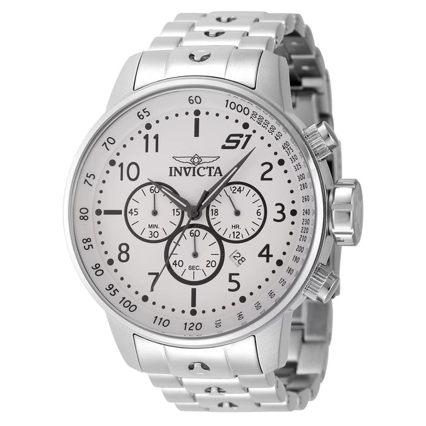 Invicta Men's 23078 S1 Rally Quartz Multifunction Silver Dial Watch