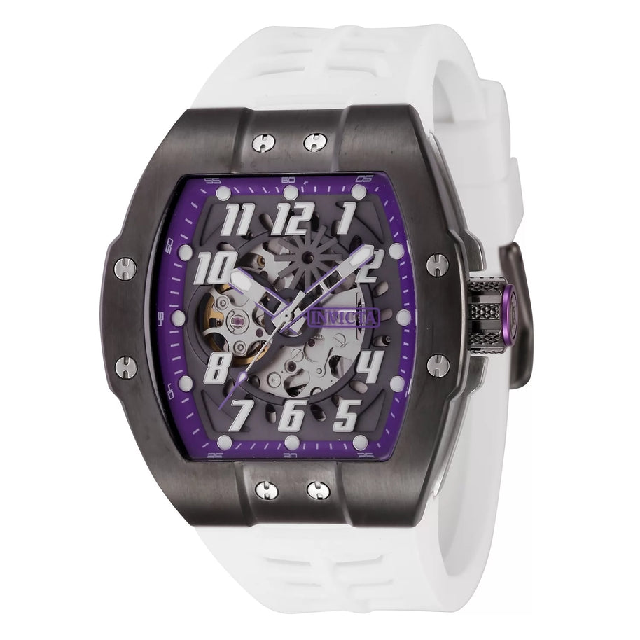 Invicta Men's 44895 S1 Rally Automatic NH70 Purple, Grey Dial Watch