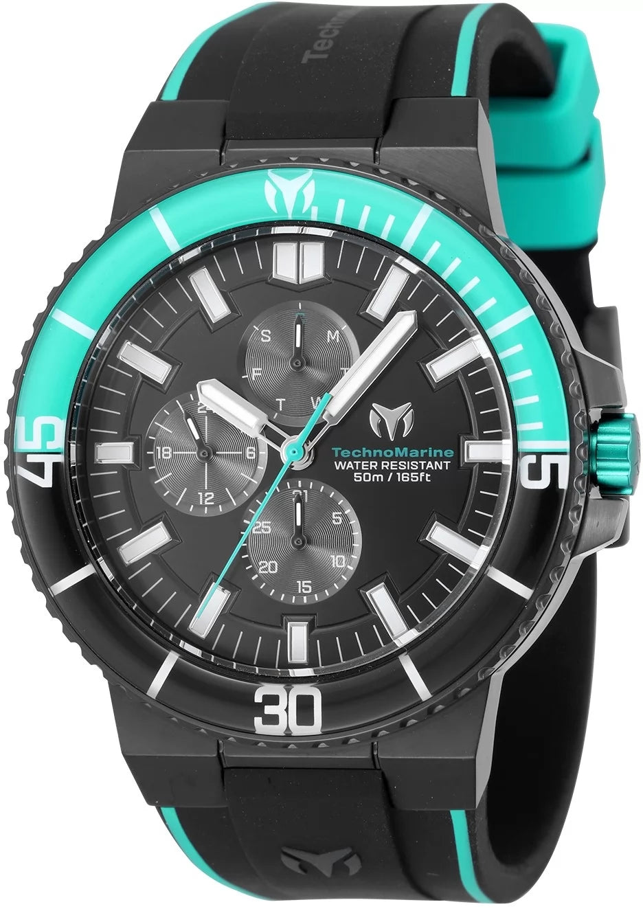 Technomarine Men's TM-525031 Racing Legends Quartz VX3N Gunmetal, Black Dial Watch