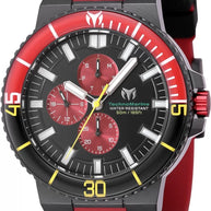 Technomarine Men's TM-525032 Racing Legends Quartz VX3N Dark Red, Black Dial Watch