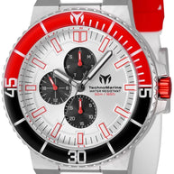 Technomarine Men's TM-525038 Racing Legends Quartz VX3N Silver, Black Dial Watch