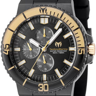 Technomarine Men's TM-525040 Racing Legends Quartz VX3N Gunmetal, Black Dial Watch