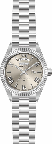 Invicta Men's 43938 Specialty Quartz 3 Hand Ivory Dial Watch