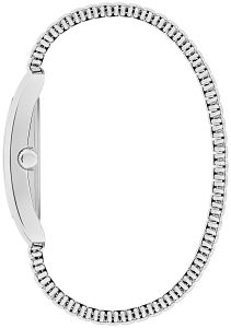 43A157 Caravelle Men's Dress Classic Rectangular Stainless Watch