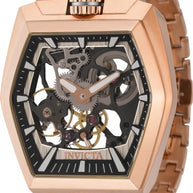 Invicta Men's 44014 Akula Mechanical 2 Hand Black, White Dial Watch