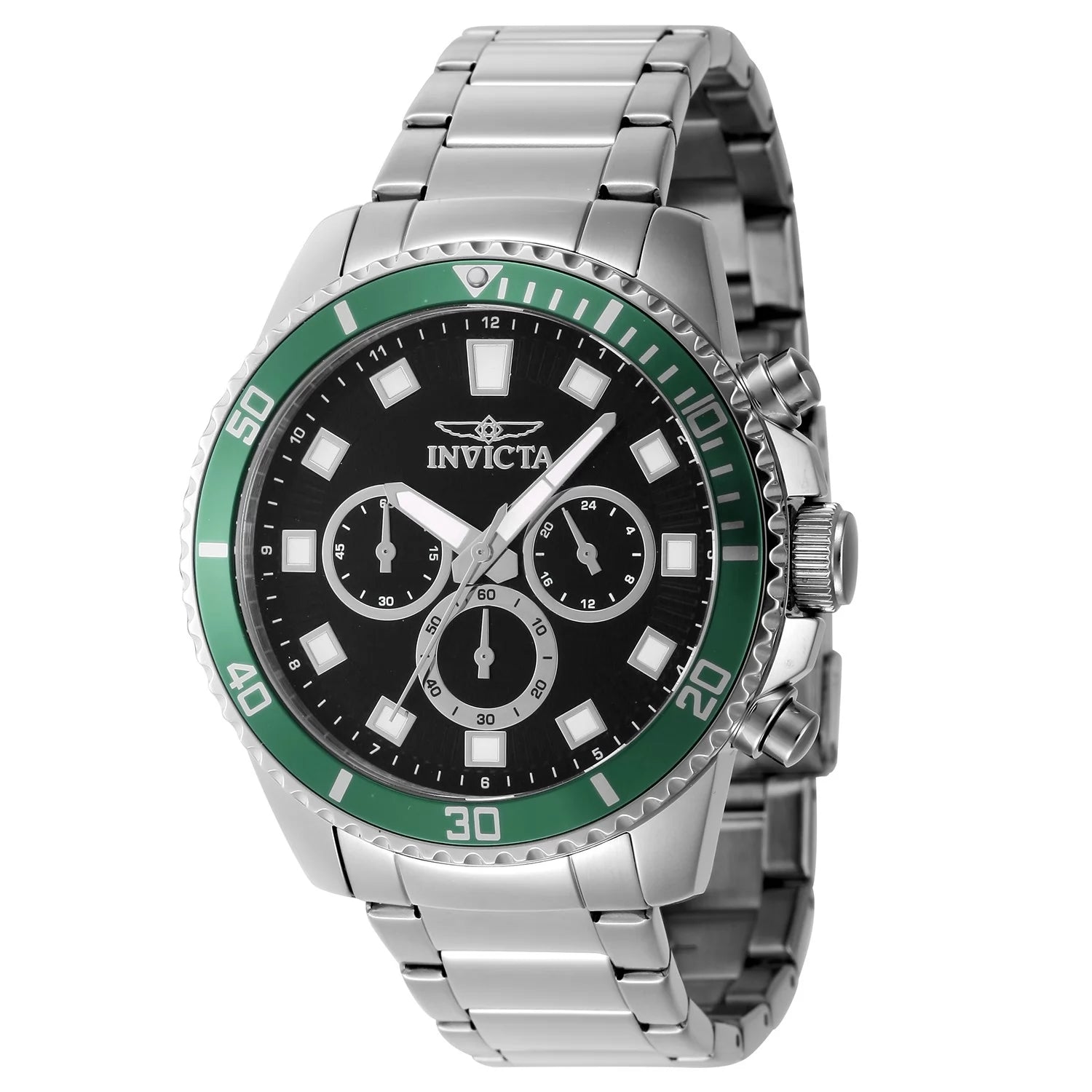 Invicta Men's 46051 Pro Diver Quartz Chronograph Black Dial Watch
