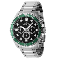 Invicta Men's 46051 Pro Diver Quartz Chronograph Black Dial Watch