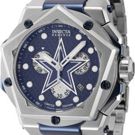 Invicta Men's 44493 NFL Dallas Cowboys Quartz Multifunction Navy Blue Dial Watch