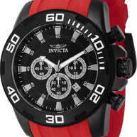 Invicta Women's 44546 Pro Diver Quartz VD53 Black Dial Watch