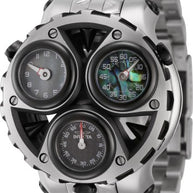 Invicta Men's 44594 Cerberus Quartz Multifunction Black, Blue, Green Dial Watch