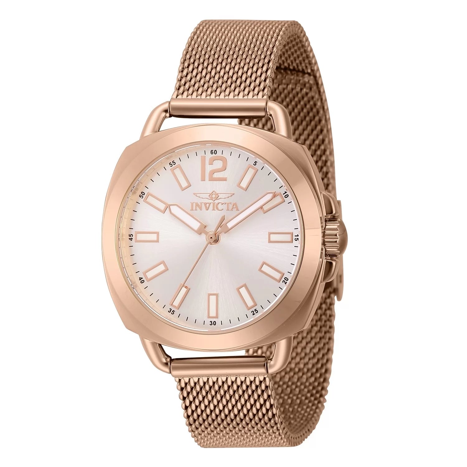 Invicta Women's 46339 Wildflower Quartz 3 Hand Silver Dial Watch