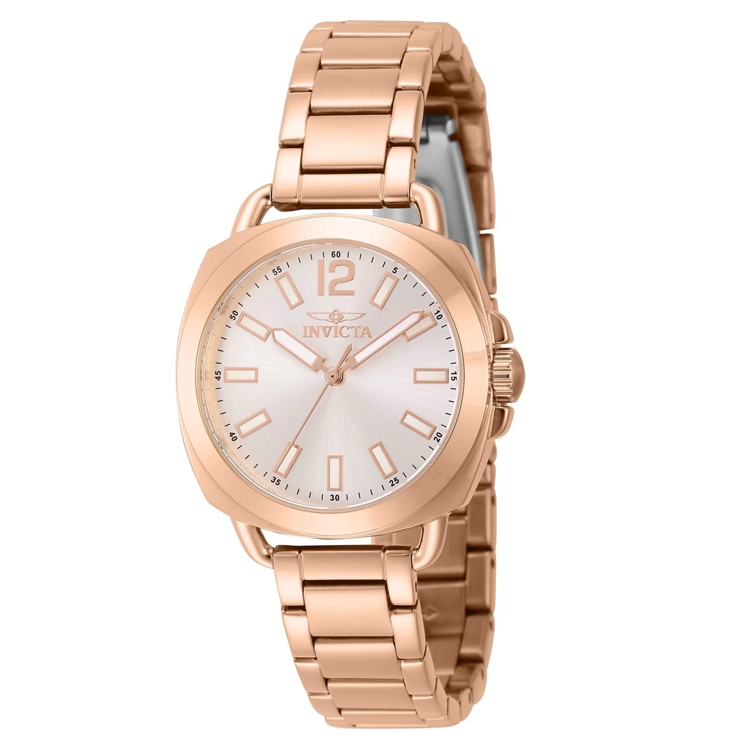 Invicta Women's 46347 Wildflower Quartz 3 Hand Silver Dial Watch
