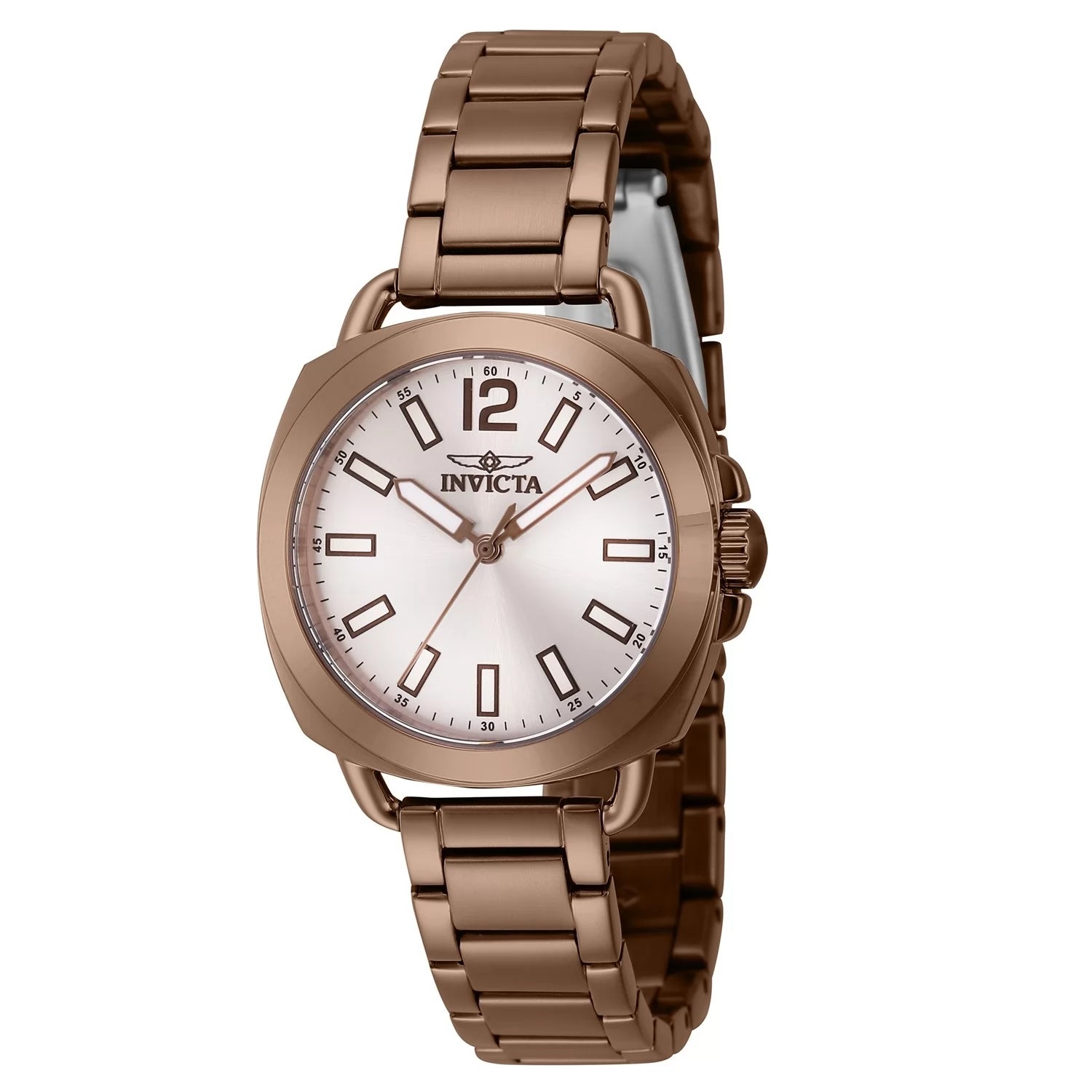 Invicta Women's 46348 Wildflower Quartz 3 Hand Silver Dial Watch