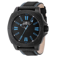 Invicta Men's 46307 Speedway Quartz 3 Hand Black Dial Watch