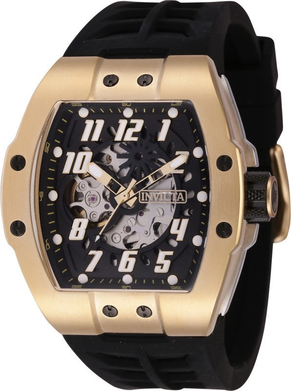 Invicta Men's 44892 S1 Rally Automatic NH70 Black Dial Watch
