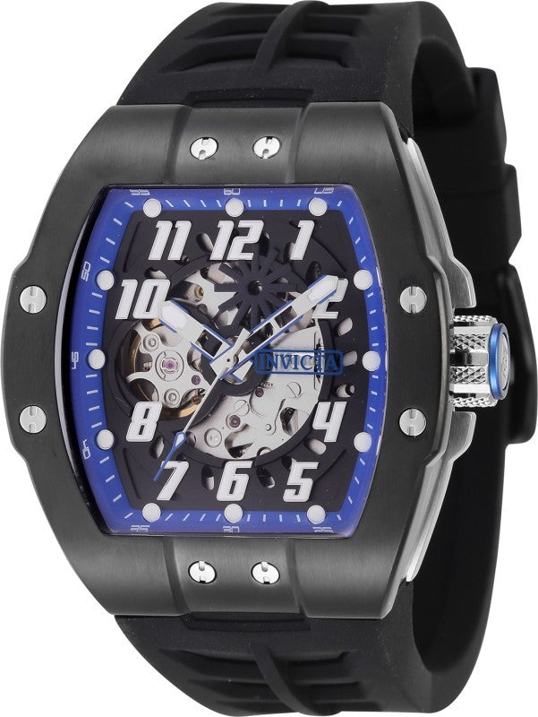 Invicta Men's 44894 S1 Rally Automatic NH70 Blue, Black Dial Watch