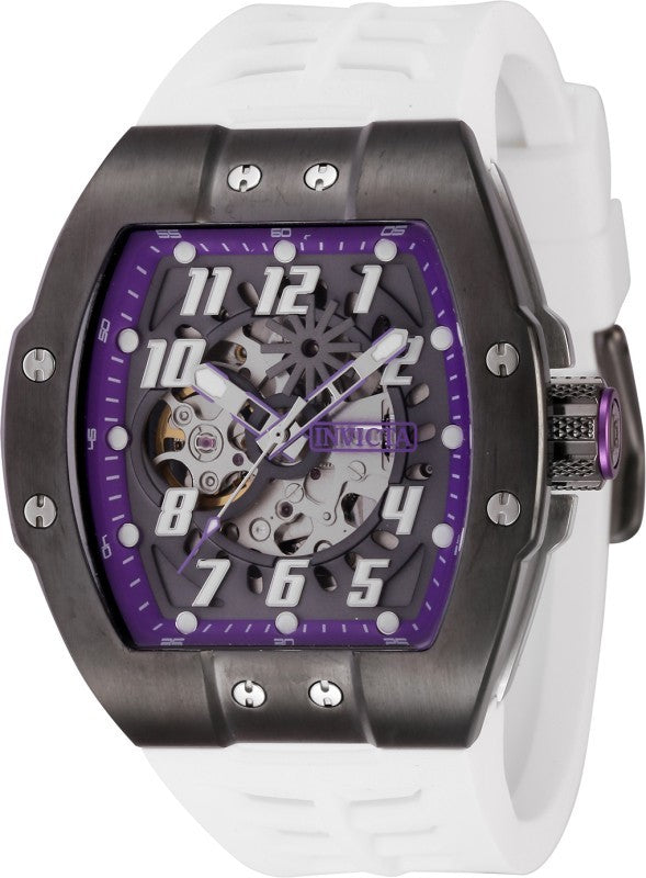 Invicta Men's 44895 S1 Rally Automatic NH70 Purple, Grey Dial Watch