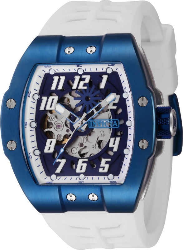 Invicta Men's 44896 S1 Rally Automatic NH70 White, Blue Dial Watch
