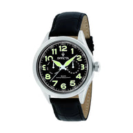 Invicta Men's 11741 Vintage Quartz 3 Hand Black Dial Watch