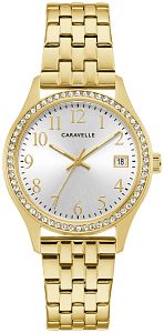 44X101 Caravelle Women's Classic Watch & Bracelet Box Set
