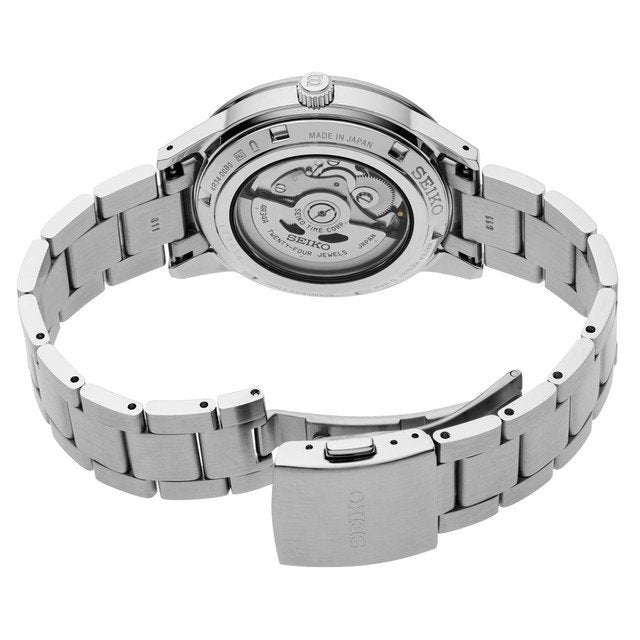 SSK009 Seiko Presage Style Blue Dial Automatic Stainless Steel Men's Watch