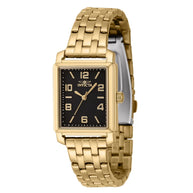 Invicta Women's 46664 Vintage Quartz 3 Hand Black Dial Watch