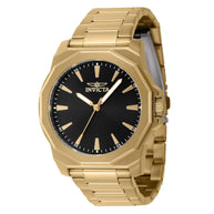 Invicta Men's 46839 Speedway Quartz 3 Hand Black Dial Watch