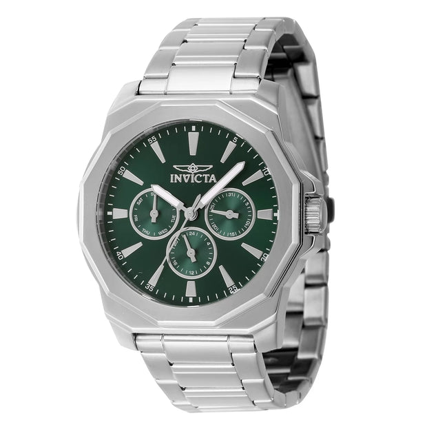 Invicta Men's 46844 Speedway Quartz Chronograph Green Dial Watch