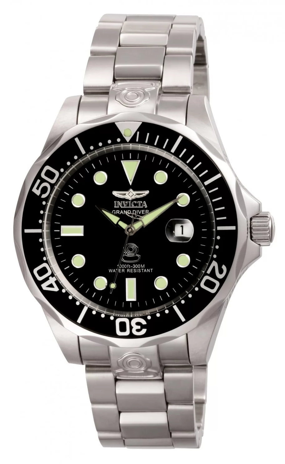 Invicta Women's 3044 Pro Diver Automatic 3 Hand Black Dial Watch