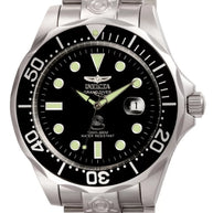 Invicta Women's 3044 Pro Diver Automatic 3 Hand Black Dial Watch