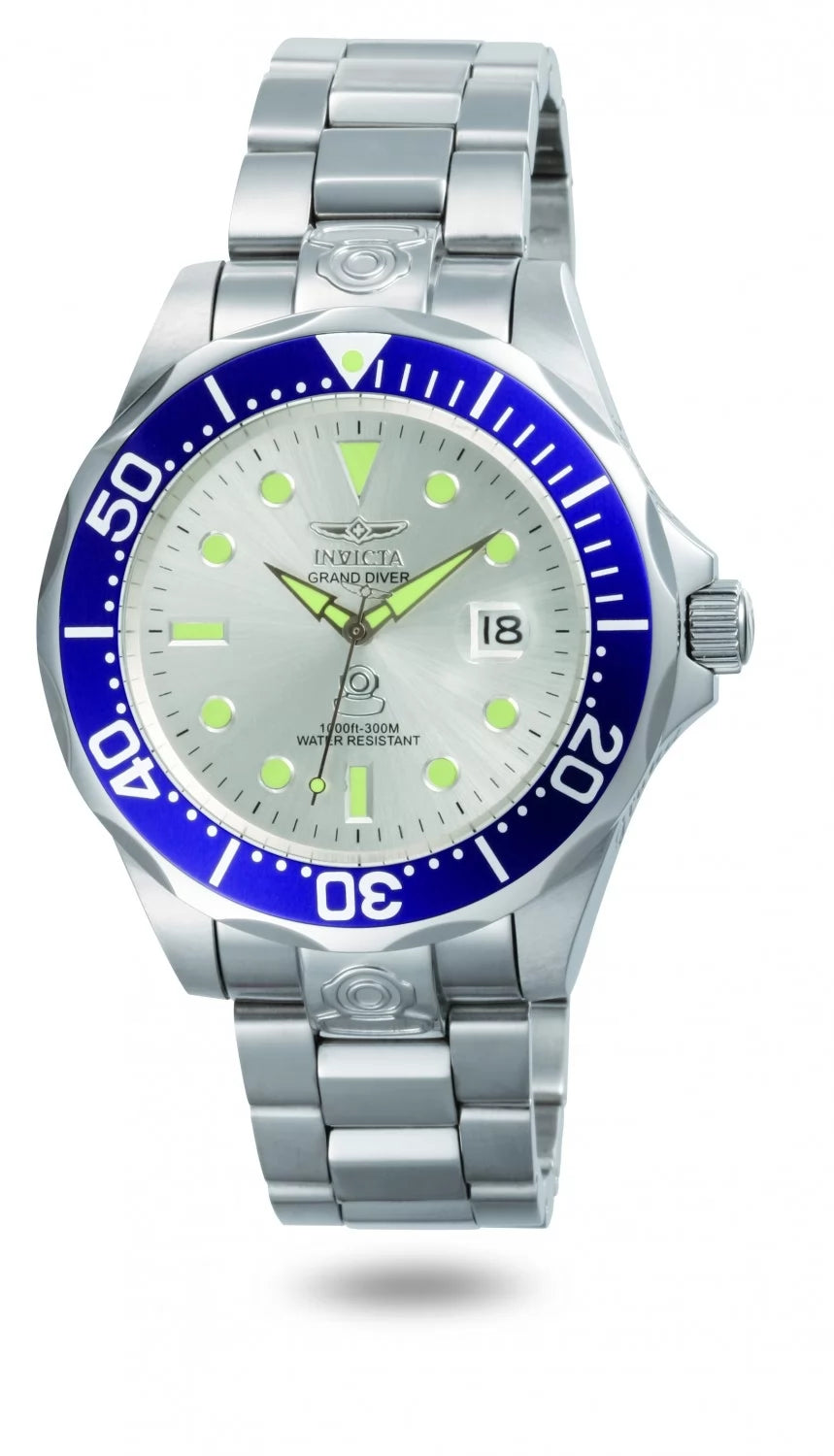 Invicta Men's 3046 Pro Diver  Automatic 3 Hand Silver Dial Watch