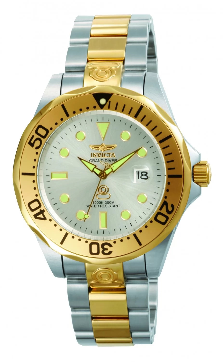 Invicta Men's 3050 Pro Diver Automatic 3 Hand Silver Dial Watch