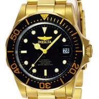 Invicta Men's 8929 Pro Diver Automatic 3 Hand Black Dial Watch