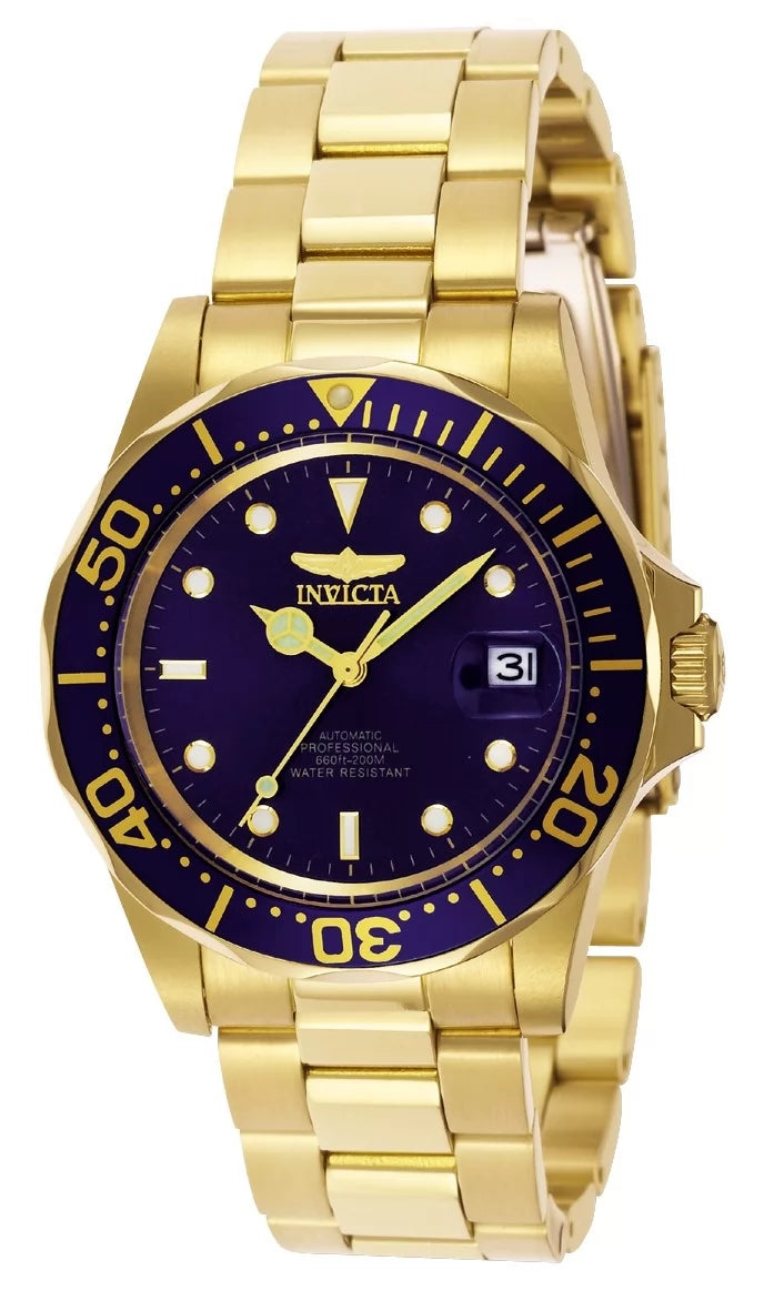 Invicta Men's 8930 Pro Diver Automatic 3 Hand Blue Dial Watch