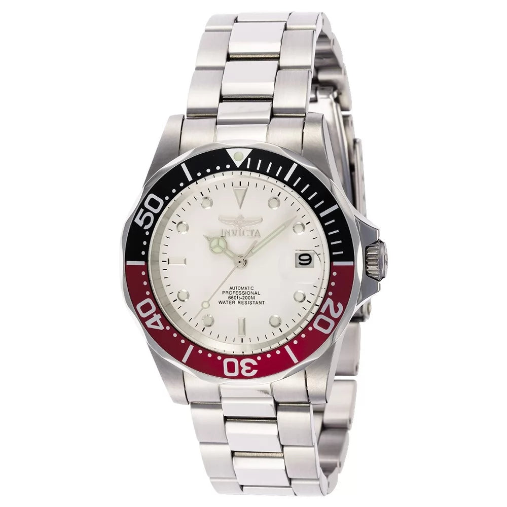 Invicta Men's 9404 Pro Diver  Automatic 3 Hand White Dial Watch