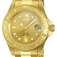Invicta Men's 13929 Pro Diver Automatic 3 Hand Gold Dial Watch