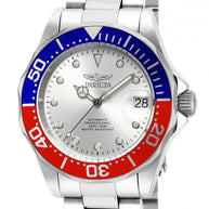 Invicta Men's 17041 Pro Diver Automatic 3 Hand Silver Dial Watch