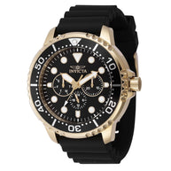 Invicta Men's 47235 Pro Diver Quartz Chronograph Black Dial Watch