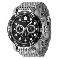 Invicta Men's 47236 Pro Diver Quartz Chronograph Black Dial Watch